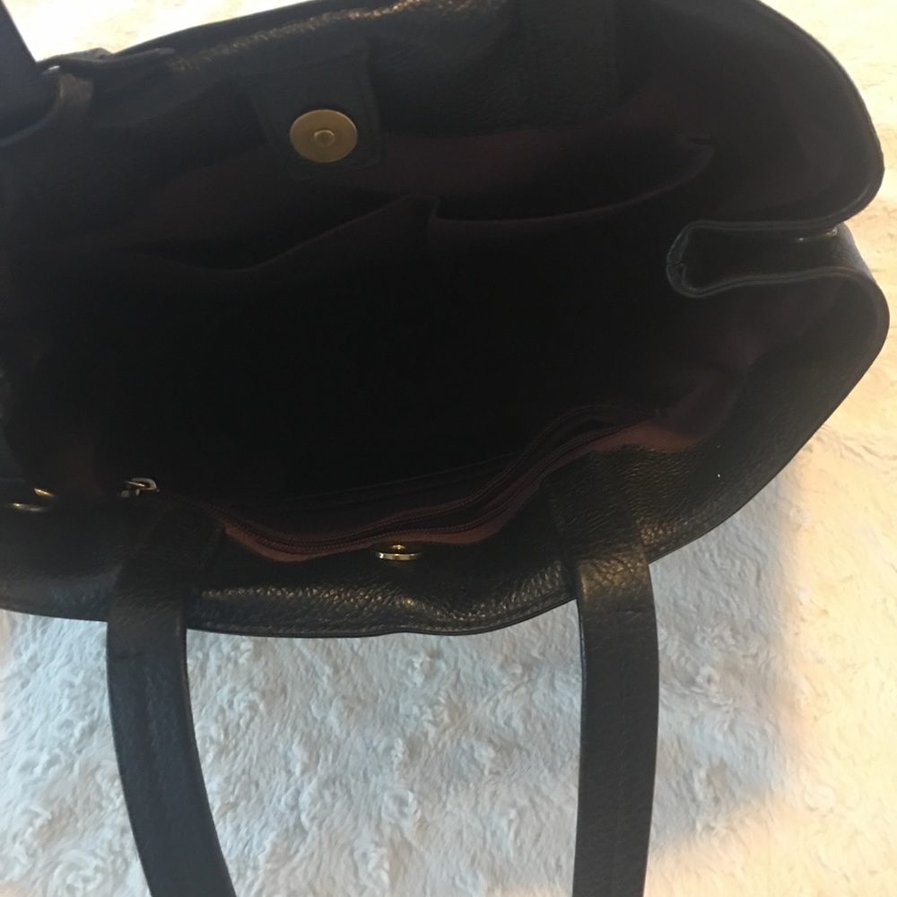 J. Crew All Day Black Tote Bag - Picture 4 of 5